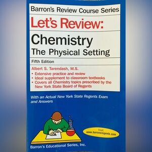 Barons Chemistry Regents study book